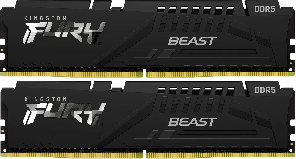 Оперативная память Kingston FURY Beast Black EXPO 32GB 6000MT/s DDR5 CL30, KF560C30BBEK2-32, RTL