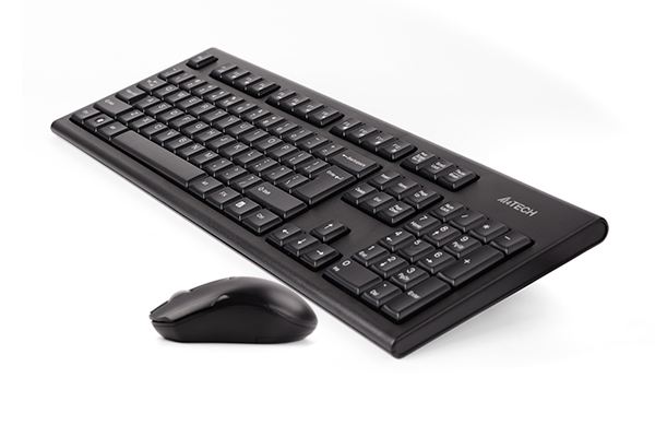Клавиатура+мышь A4tech Клавиатура + мышь 3000NS, цвет черный
