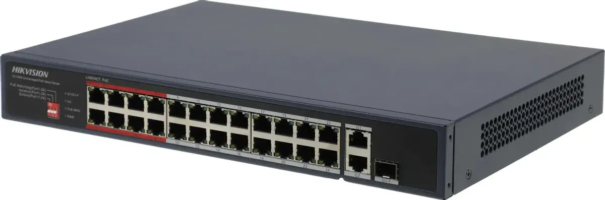 Коммутатор Hikvision DS-3E0326P-E/M(C)