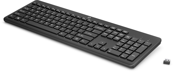 

Keyboard and Mouse HP 230 Wireless Combo RUSS cons