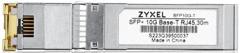SFP-трансивер Zyxel SFP10G-T с портом 10G RJ-45 (10G Base-T), для кабеля Cat6a/7 до 30 м