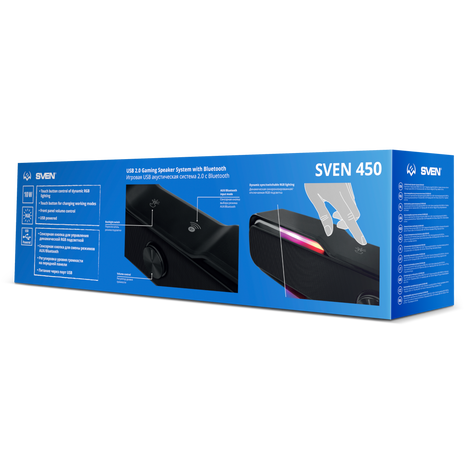 Колонки SVEN SV 450 (черный)