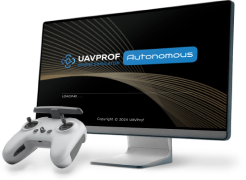UAVProf Drone Simulator: Autonomous
