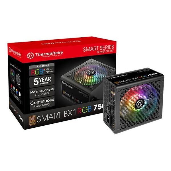 

Блок питания Thermaltake Smart BX1 RGB PS SPR 750W