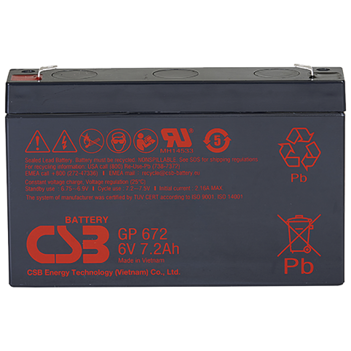 Сменная батарея для ИБП CSB GP 672