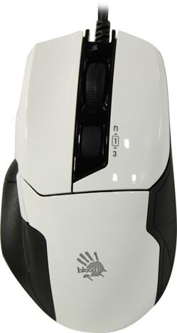 Мышь A4tech Bloody W70 MAX (PANDA WHITE), цвет черный