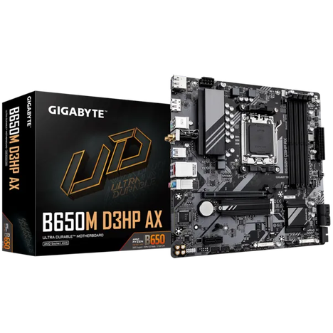 Материнская плата Gigabyte AM5 AMD B650 B650M D3HP AX