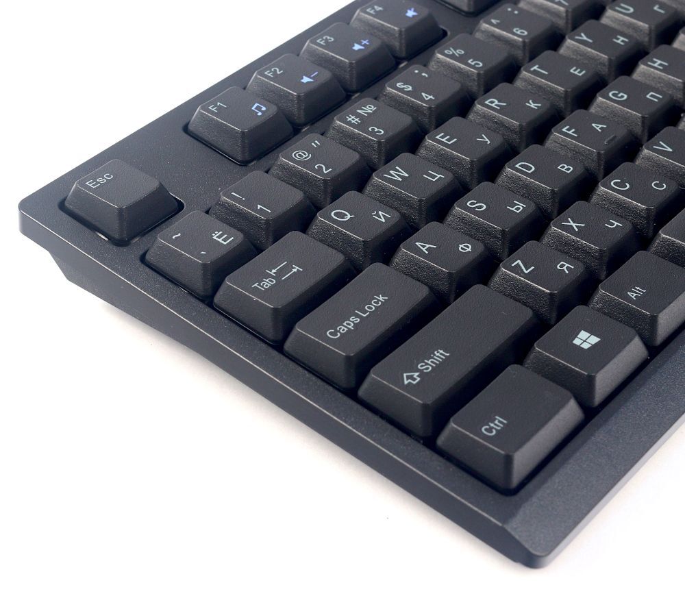 Клавиатура+мышь ACD Клавиатура и мышь ACD-KB2510-RBB||bp, цвет черный плохая упаковка