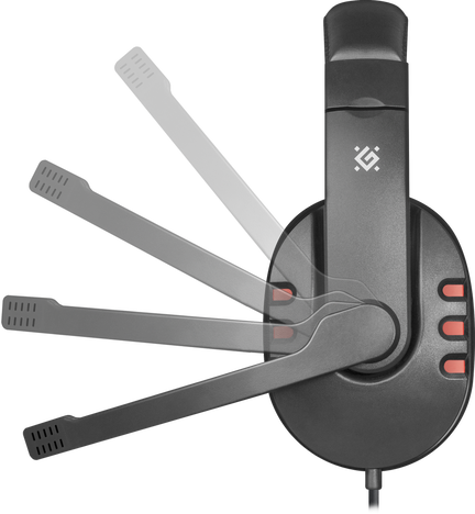 Гарнитура Defender Warhead G-160, цвет черный