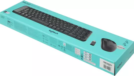 Клавиатура+мышь Logitech MK220 920-003161, цвет черный