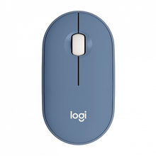 Мышь Logitech Pebble M350 910-006655, цвет голубой