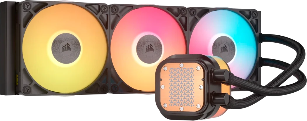 Кулер Процессорный Corsair Water Cooling System iCUE LINK TITAN 360 RX LCD