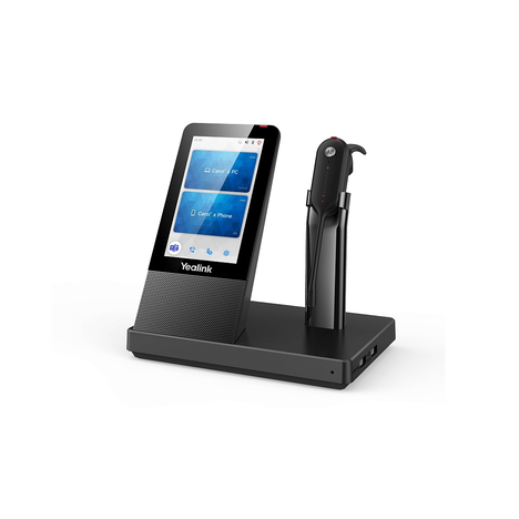 Bluetooth-гарнитура Yealink WH67 Teams, цвет черный