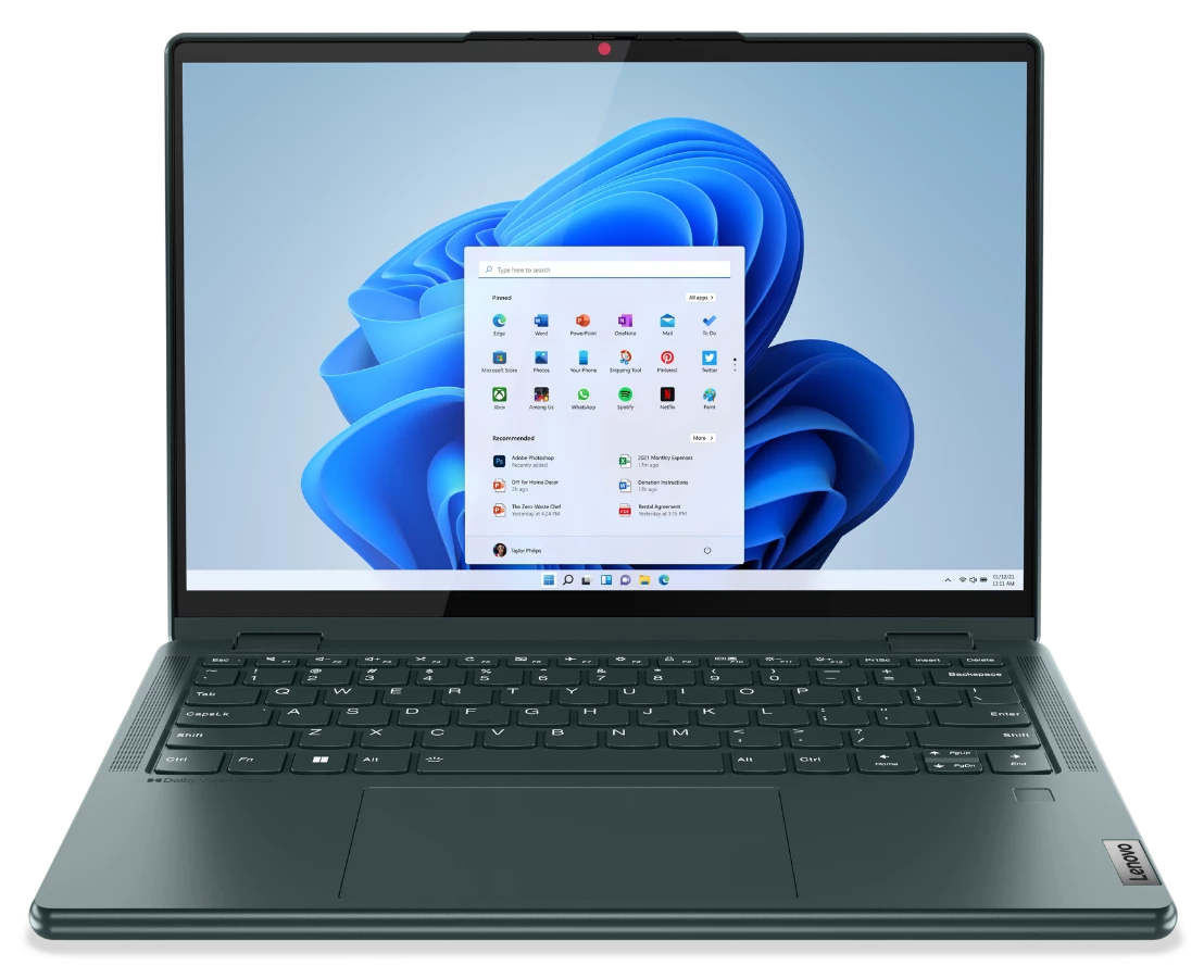 Трансформер LENOVO Yoga 6 Gen 7 13ALC7 AMD Ryzen 5 5500U (темно-зеленый)