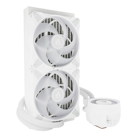 Кулер Процессорный ArcticCooling Жидкостная система охлаждения Liquid Freezer III 280 A-RGB White