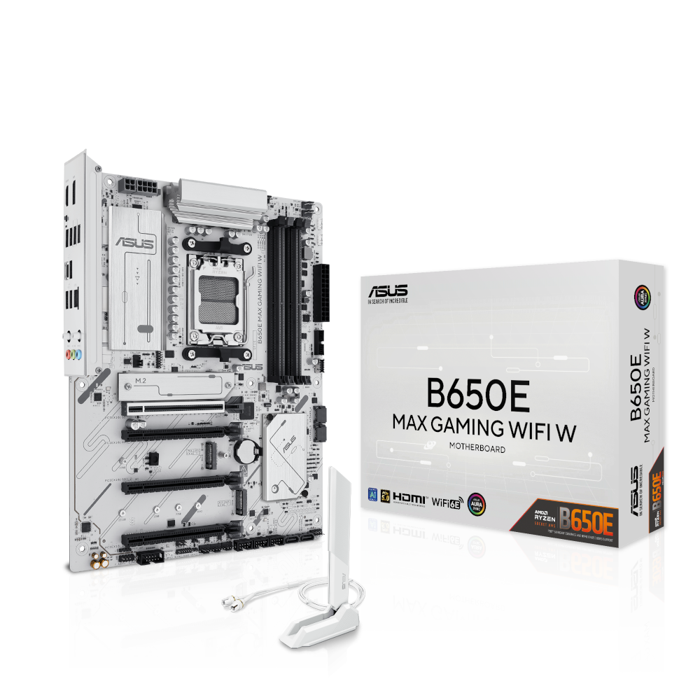 Материнская плата ASUS AMD B650 B650E MAX GAMING WIFI W