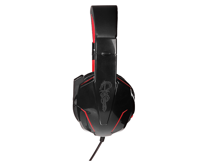 Гарнитура Qumo Bionic, цвет красный/черный