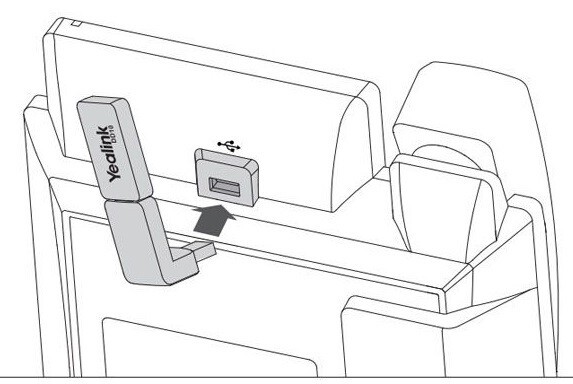 Yealink Адаптер для DECT-гарнитур