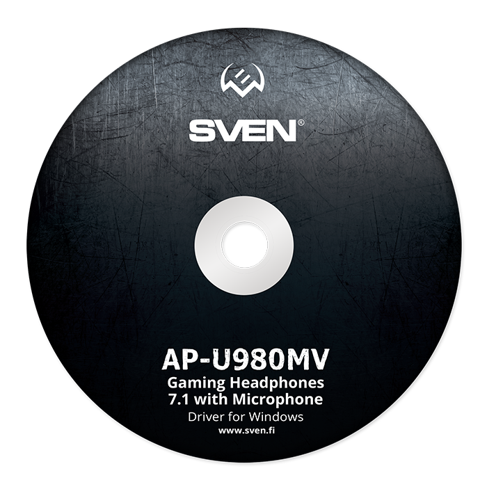 Гарнитура SVEN AP-U980MV, цвет синий/черный