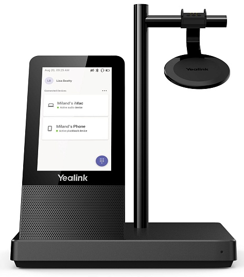 Гарнитура с 1 наушником Yealink WH66, цвет черный