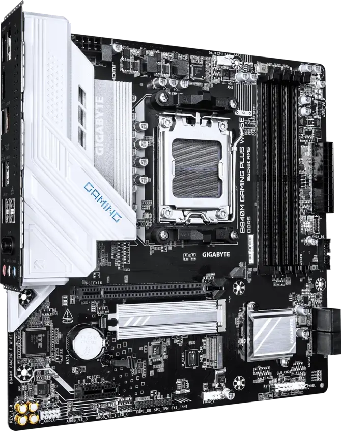 Материнская плата Gigabyte AM5 AMD B840 B840M GAMING PLUS WIFI6E