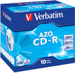 

Диск CD-R Verbatim 700Mb 52x Jewel case (10шт) (43327