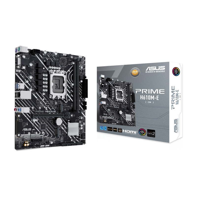 Материнская плата ASUS Intel H610 PRIME H610M-E-CSM