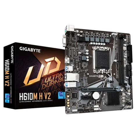 Материнская плата Gigabyte LGA 1700 Intel H610 H610M H V2