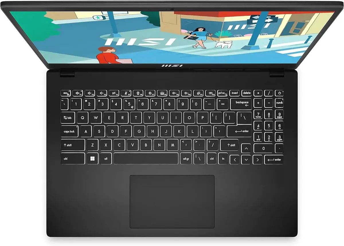 Ноутбук MSI B13M-098RU Intel Core i5-13420H (черный)