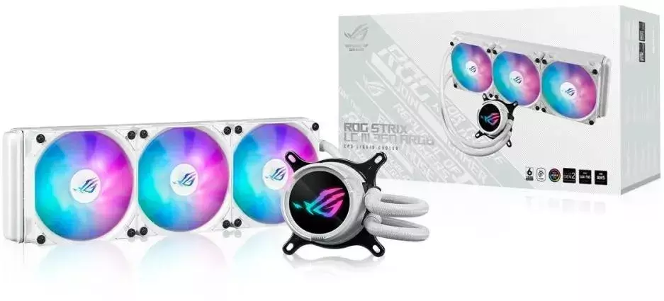 Кулер Процессорный ASUS TUF GAMING LC III 360 ARGB White