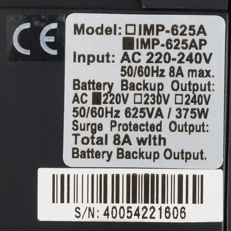 ИБП Powercom Imperial IMP IMP-625AP