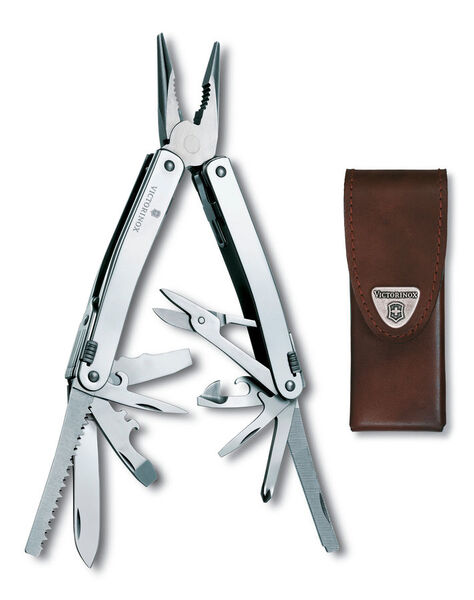 

Мультитул Victorinox SwissTool Spirit X (3.0224.LB1) 105мм 26функций серебристый блистер