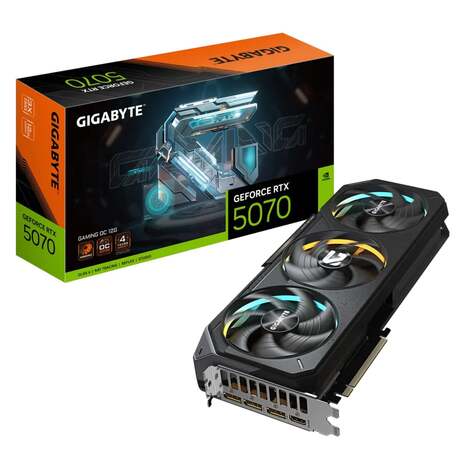 Видеокарта Gigabyte GeForce RTX 5070 12 ΓБ Retail