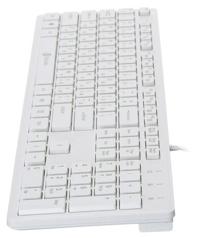 Клавиатура Oklick KeyBoard 500M 1061586, цвет белый