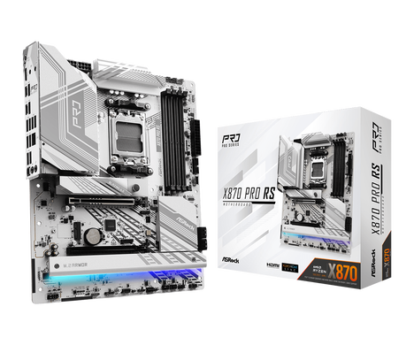 Материнская плата ASRock AM5 AMD X870 X870 PRO RS