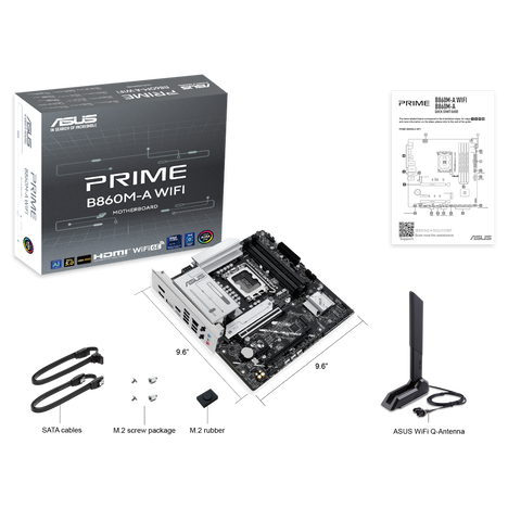 Материнская плата ASUS Intel B860 PRIME B860M-A WIFI