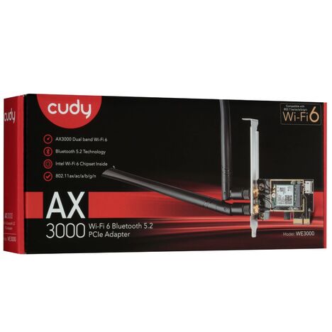 Адаптер Wi-Fi CUDY WE3000
