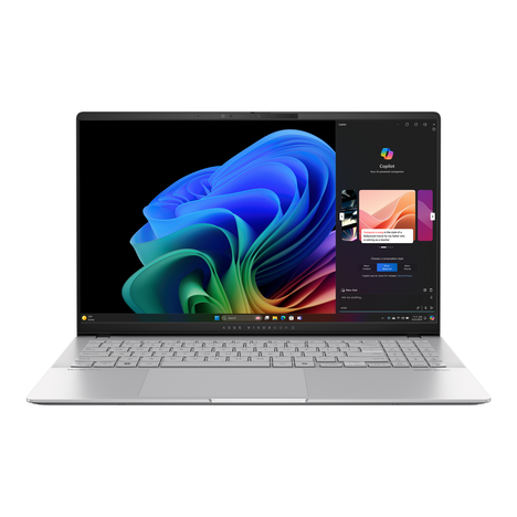 Ноутбук ASUS VivoBook S15 OLED S5507QA-MA006W Qualcomm Snapdragon X Elite X1E-78-100 (серебристый)