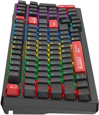 Клавиатура A4tech Bloody WS98 Pixels Red WS98, цвет черный