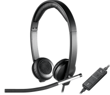 Гарнитура Logitech H650e, цвет черный