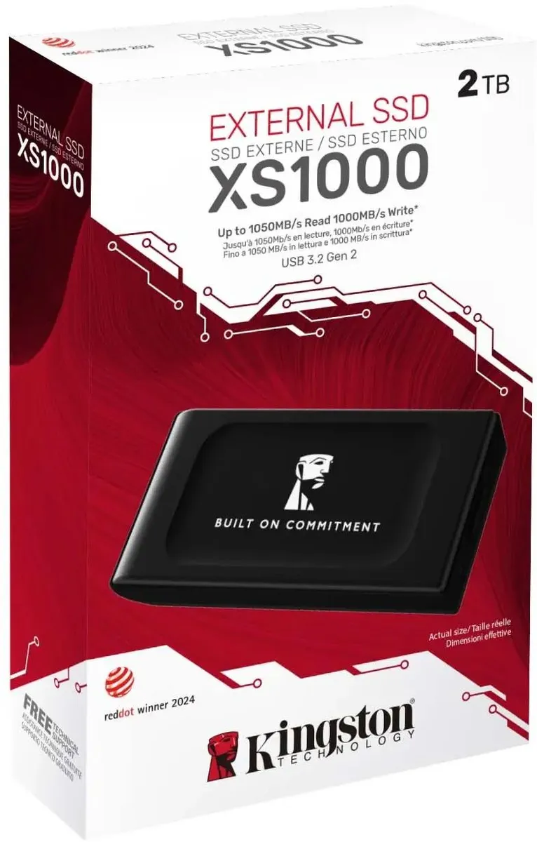 Внутренний твердотельный накопитель Kingston XS1000 BOC 2TB