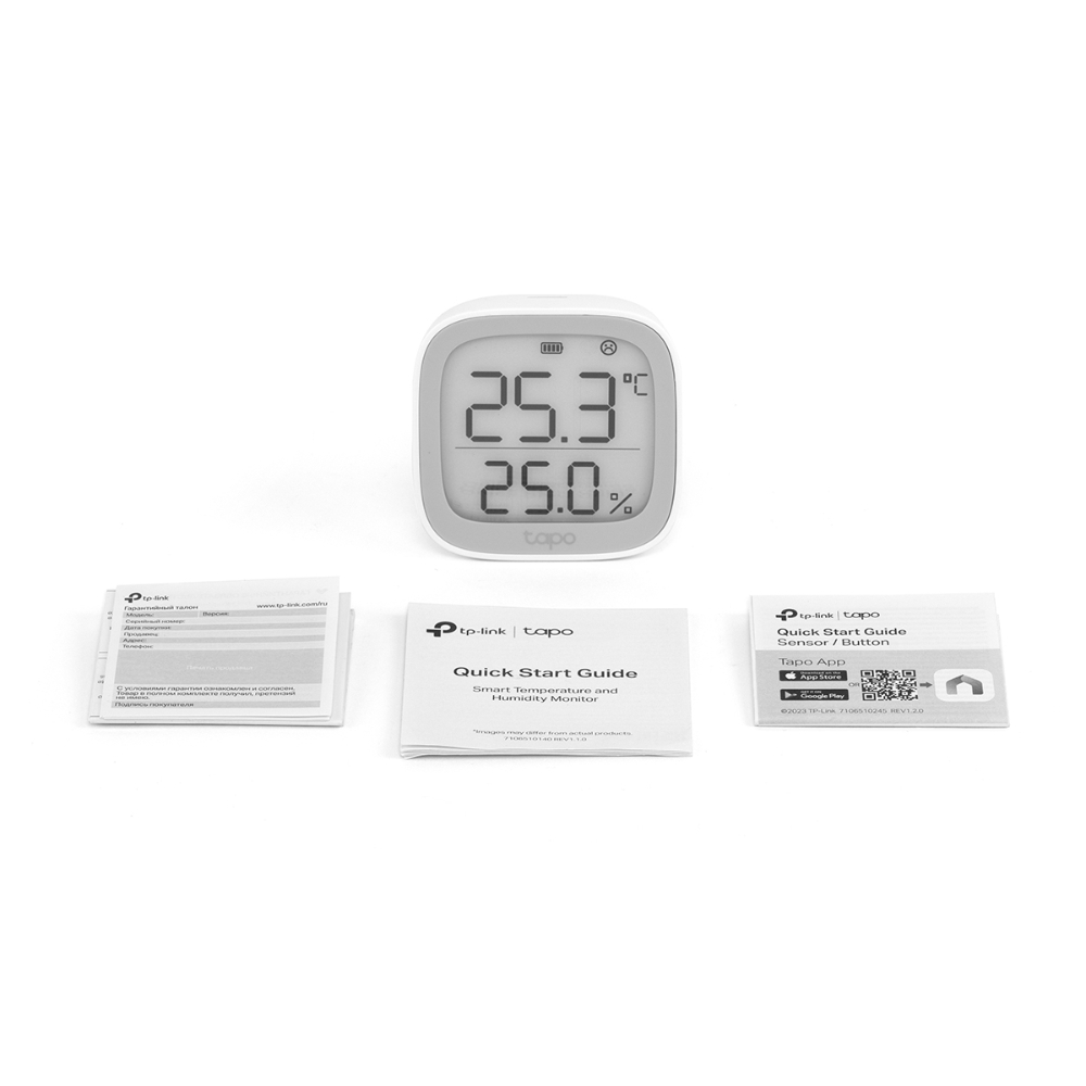Умный дом TP-LINK Датчик температуры и влажности Tapo T315