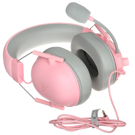 Гарнитура Razer Blackshark V2 X (Xbox Licensed), цвет розовый/серый