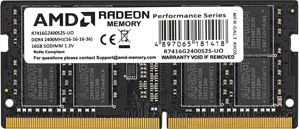 Оперативная память AMD Radeon R7 R7416G2400S2S-U, RTL