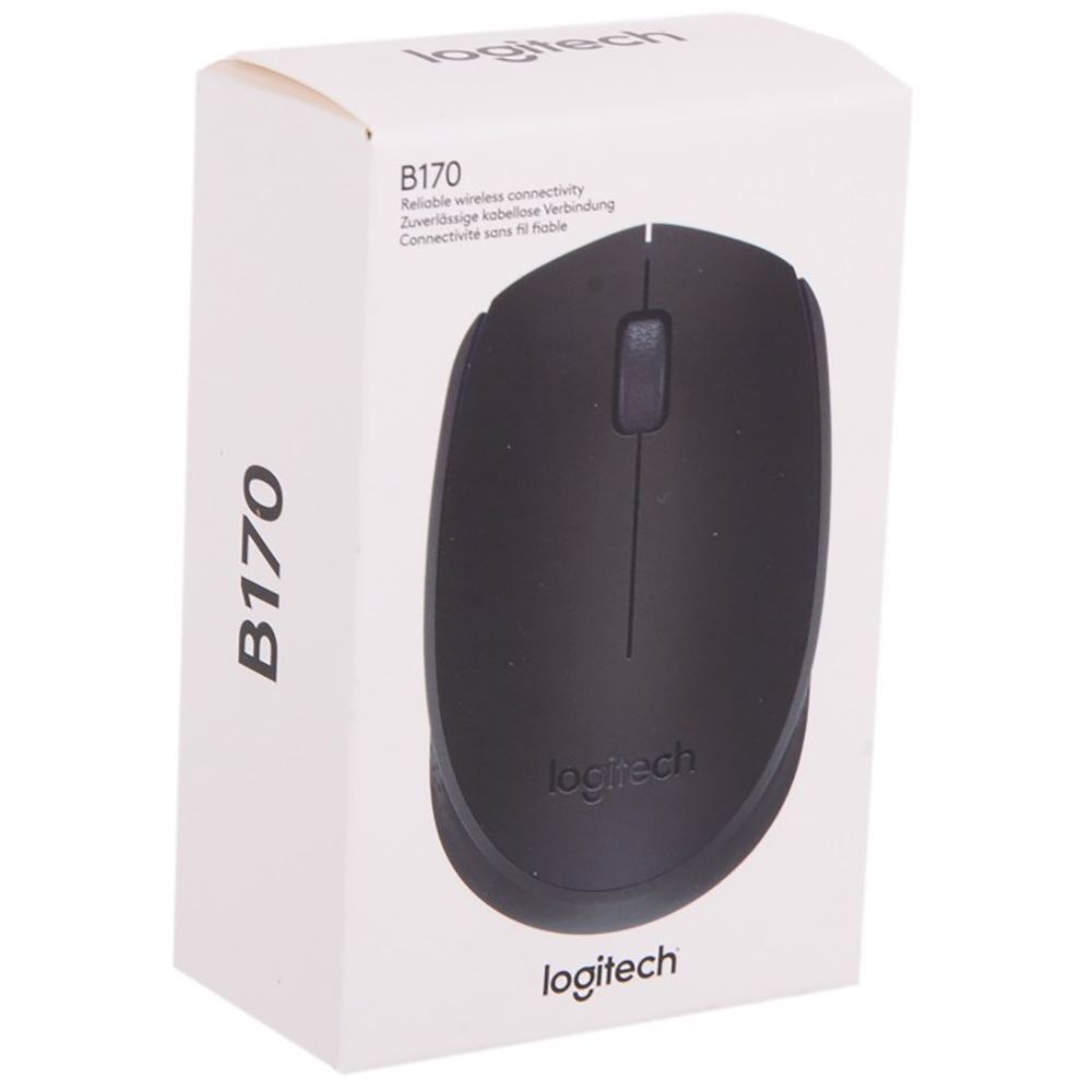 Мышь/ Logitech Wireless Mouse B170 Black  for Business