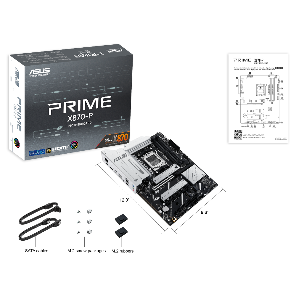 Материнская плата ASUS AMD X870 PRIME X870-P