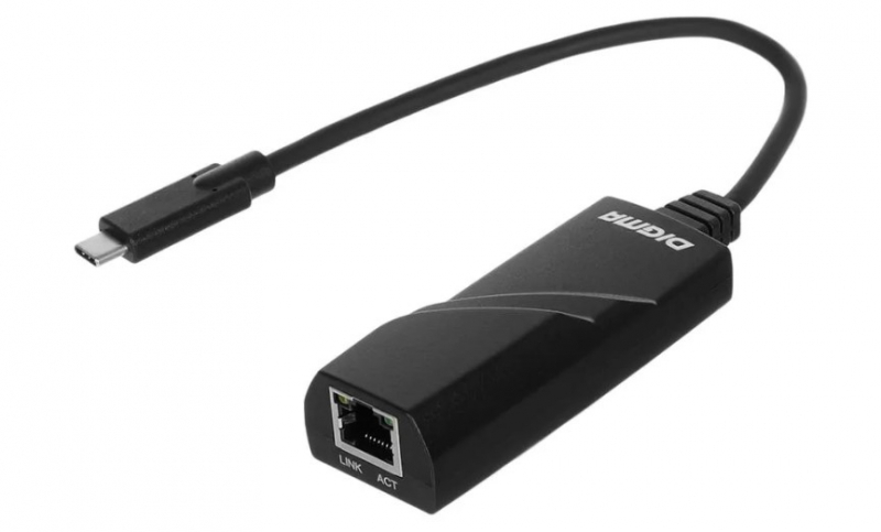 Сетевая карта DIGMA Gigabit Ethernet D-USBC-LAN1000