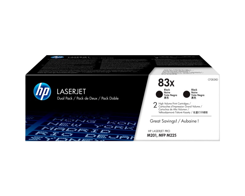 Картридж черный HP Inc. CF283XD