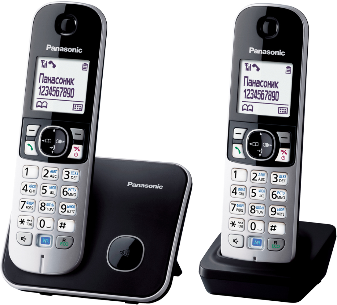 Радиотелефон Panasonic TG6812, 2 трубки
