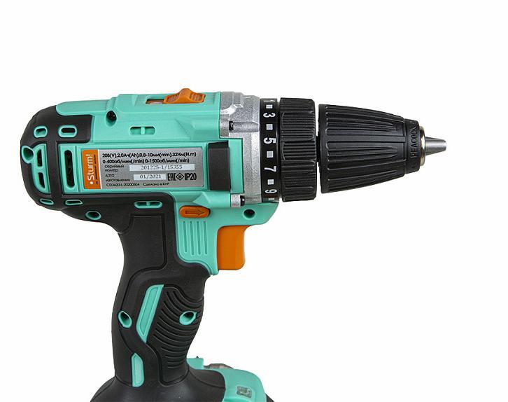 Безударная дрель-шуруповерт STURM! CD3620